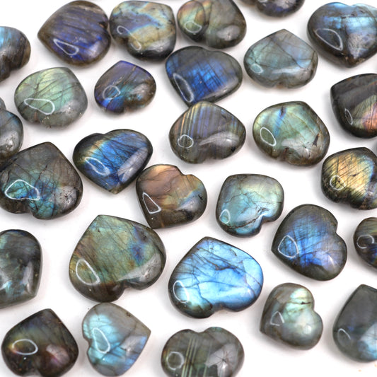 Labradorite Mini Hearts