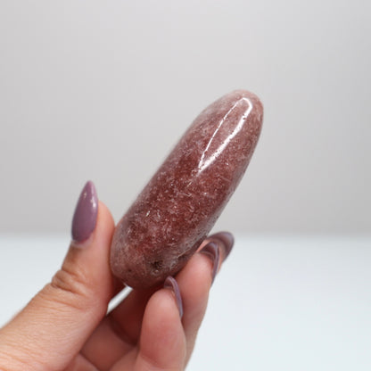 Pink Amethyst Palm Stone | 27