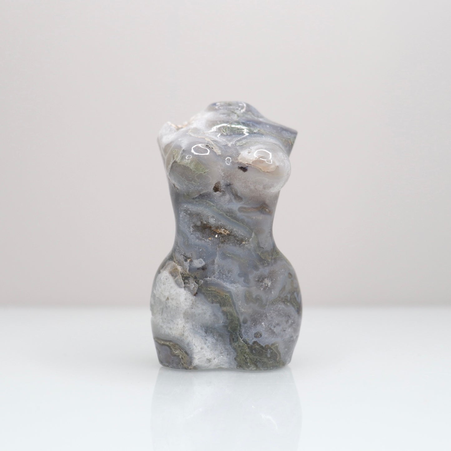 Moss Agate Goddess Body D