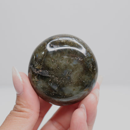 Labradorite Palm Stone 73