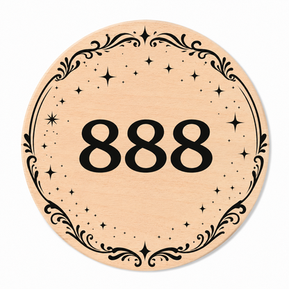 Angel No. 888 Coin