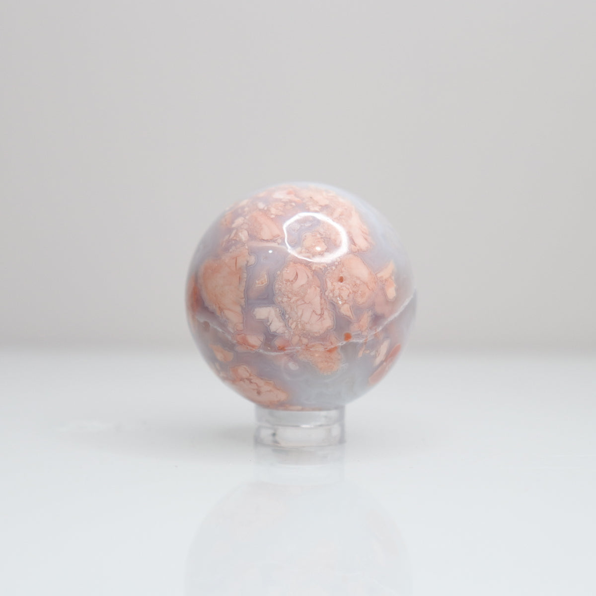 Pink Agate Sphere | 87*
