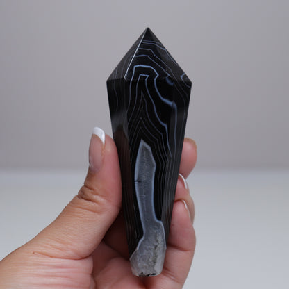 Black Agate Wand | 1