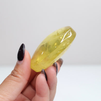 Citrine Palm Stone | 191 HTA