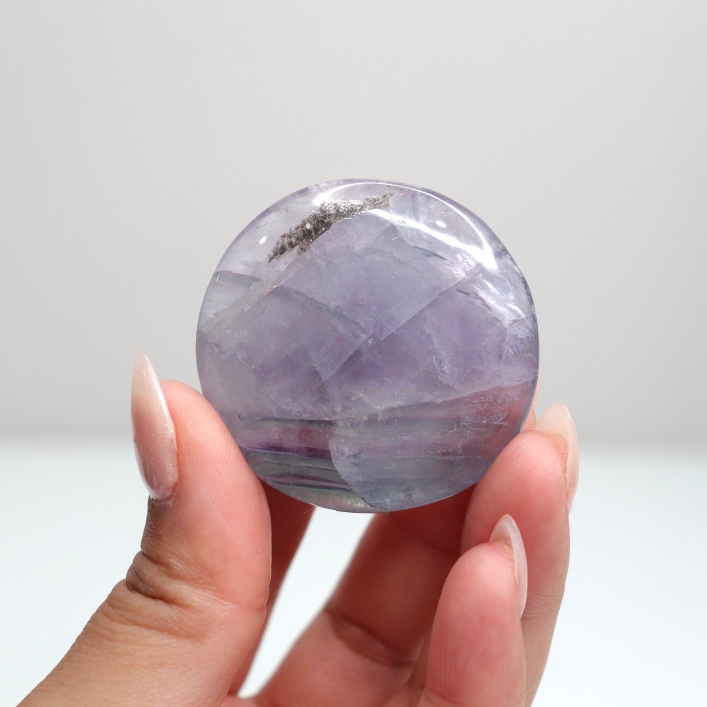 Fluorite Flat Stone | 55