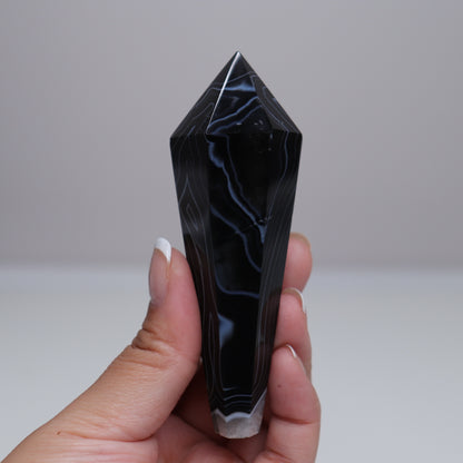 Black Agate Wand | 1