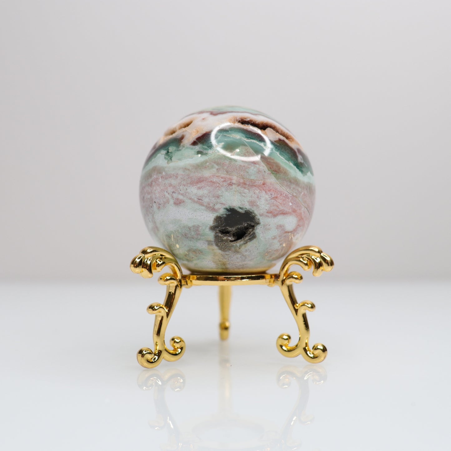 Unicorn Jasper Sphere 29