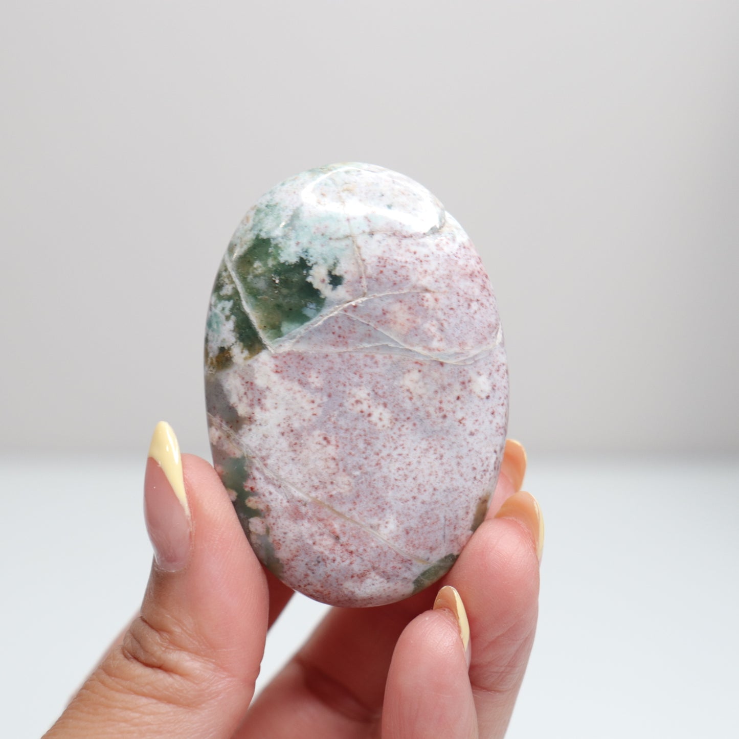 Unicorn Jasper Palm Stone 11