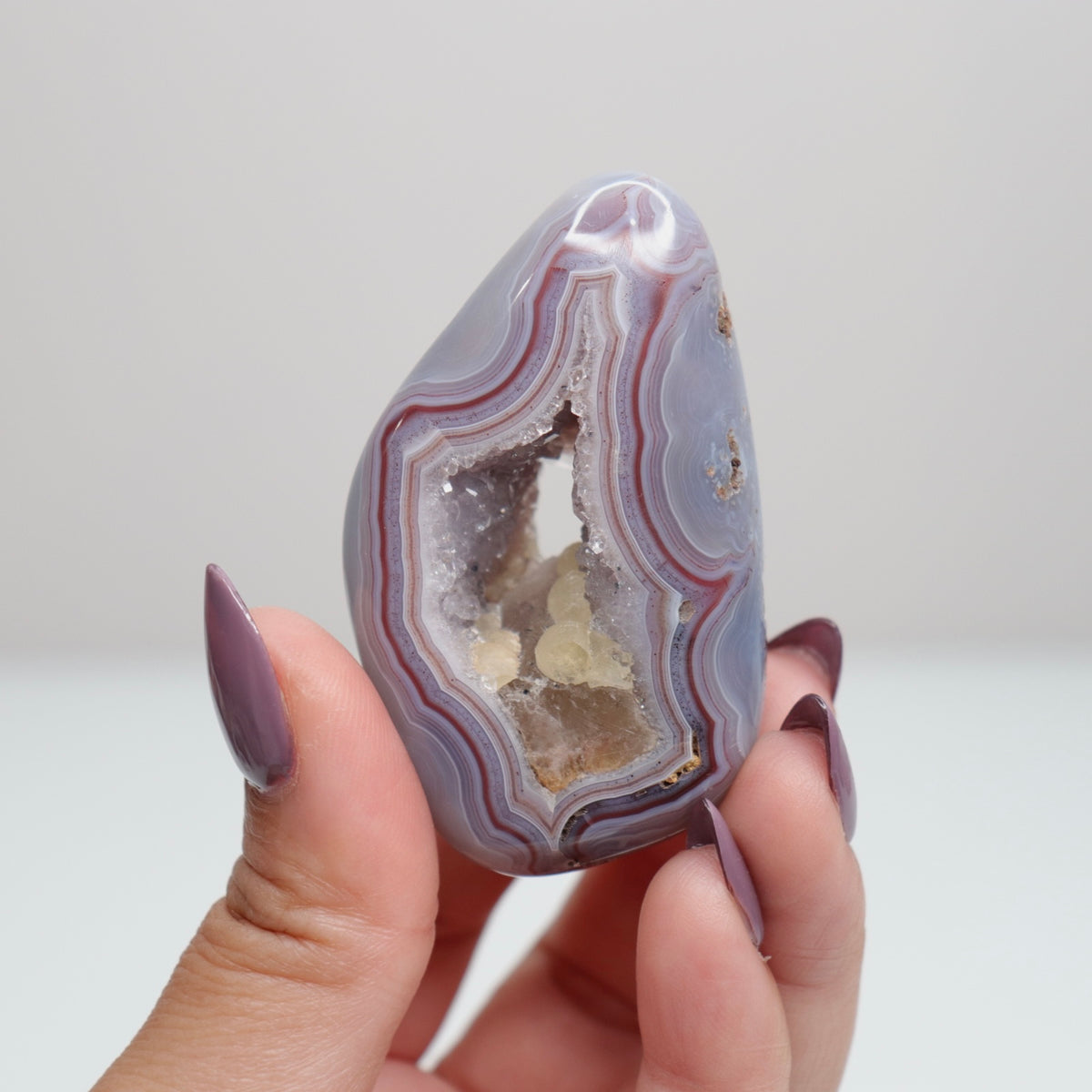 Malawi Agate Palm Stone 018