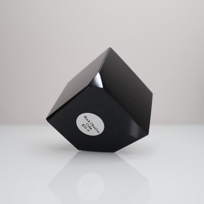 Black Obsidian Cube | 2