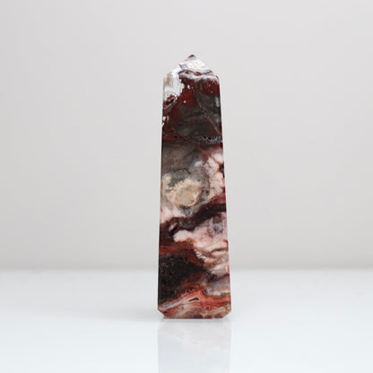 Mexican Lace Agate Tower 122