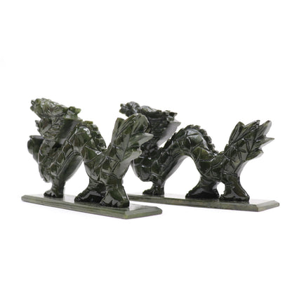 Nephrite Jade Dragons