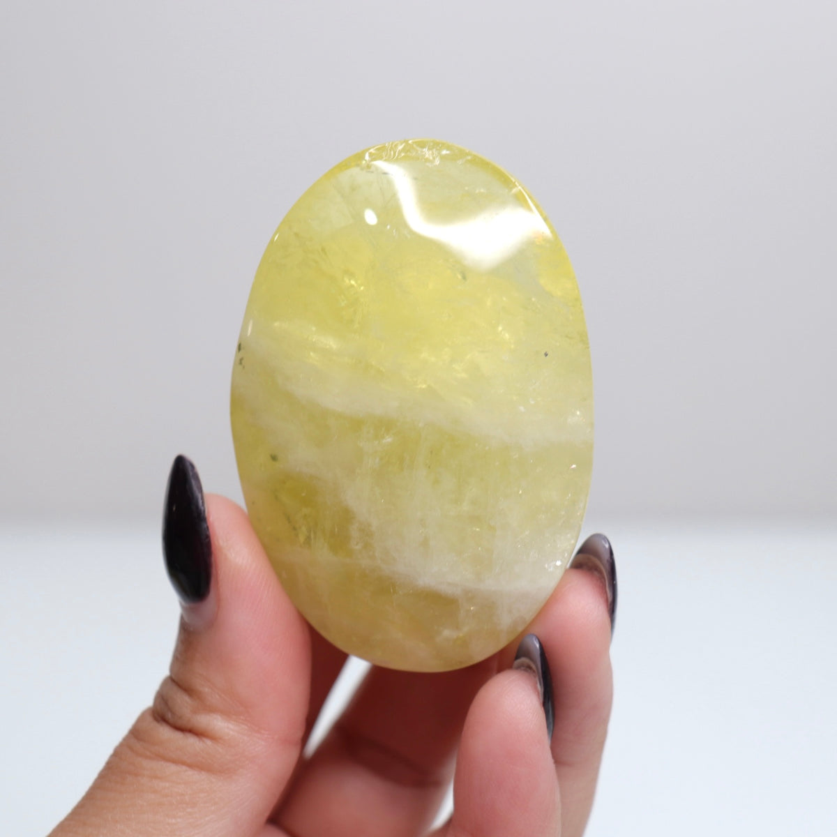 Citrine Palm Stone | 192 HTA