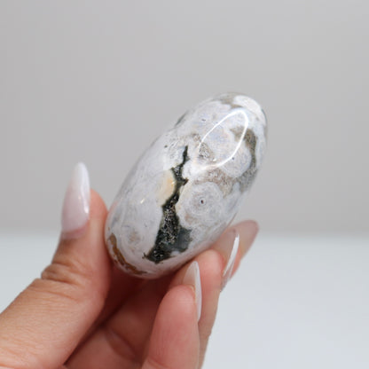 Ocean Jasper Palm Stone | D
