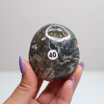 Ocean Jasper Palm Stone | 40