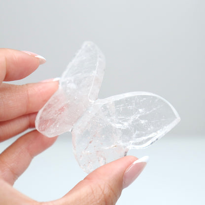 Clear Quartz Butterly I