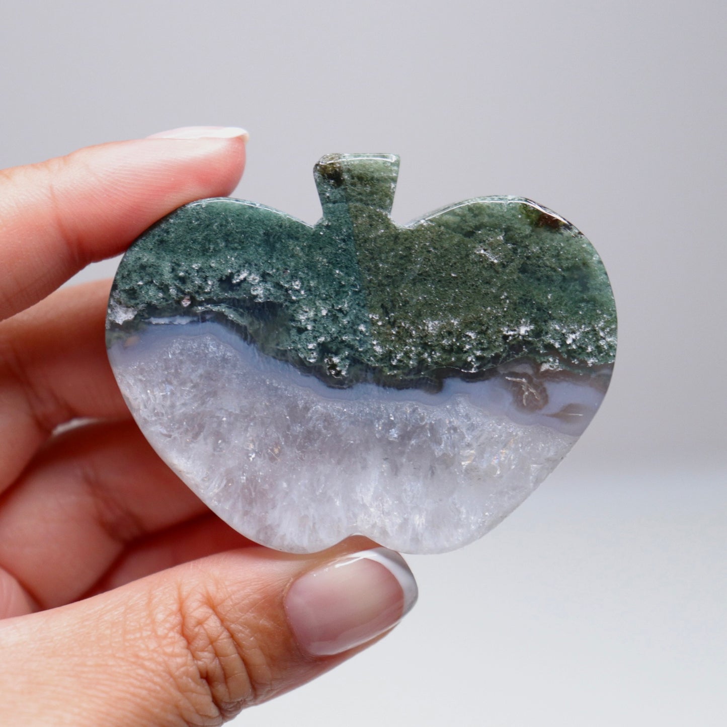 Moss Agate Apple