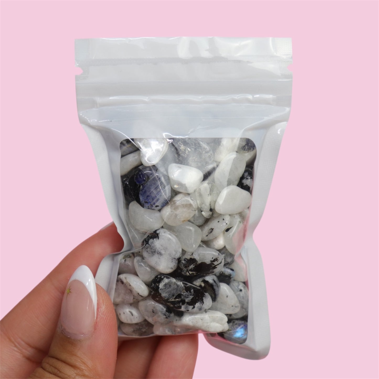 Rainbow Moonstone Chips 60g | Size 1