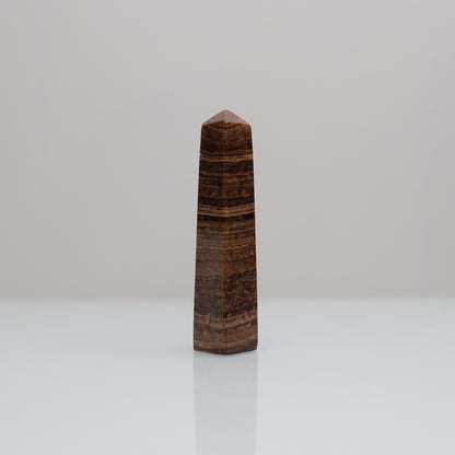 Chocolate Calcite Tower | 8