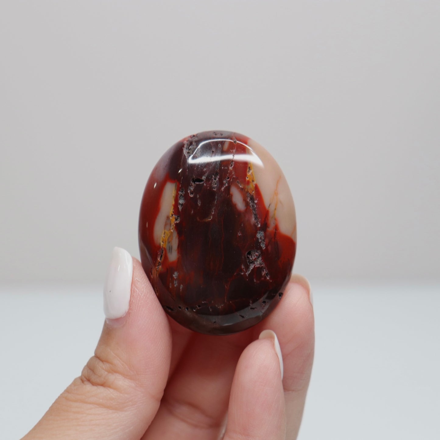Mookaite Palm Stone | B