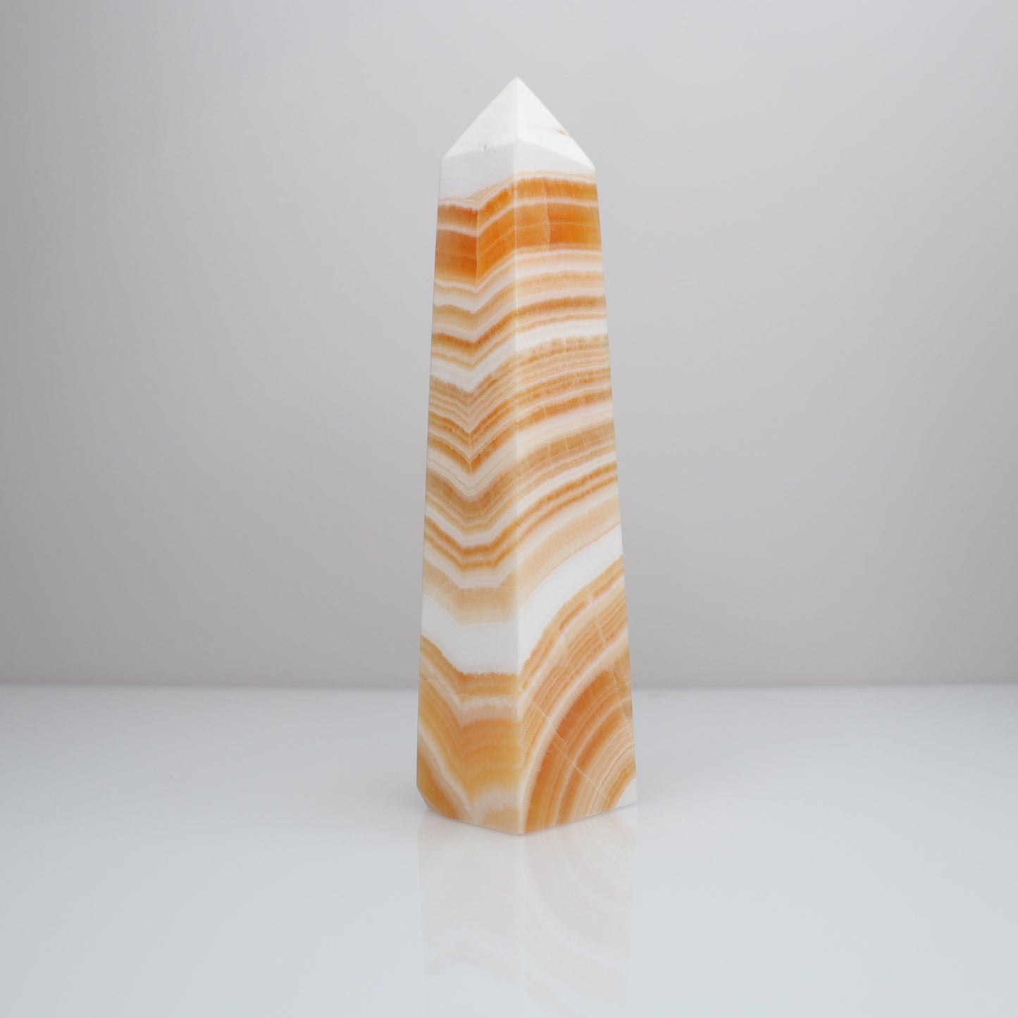 Orange Calcite Tower | Large*