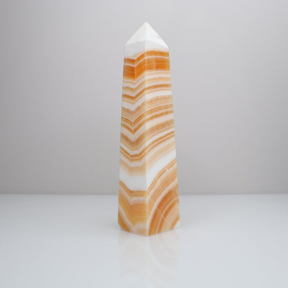 Orange Calcite Tower | Large*