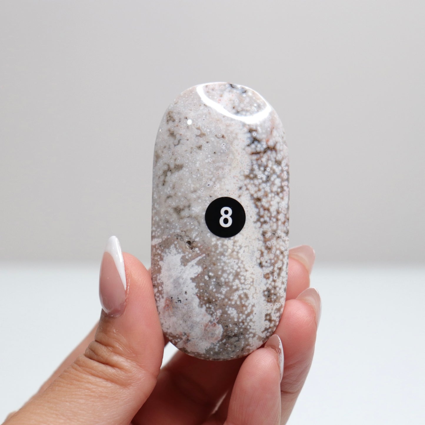 Sea Jasper Palm Stone | 8