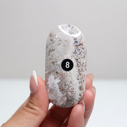 Sea Jasper Palm Stone | 8