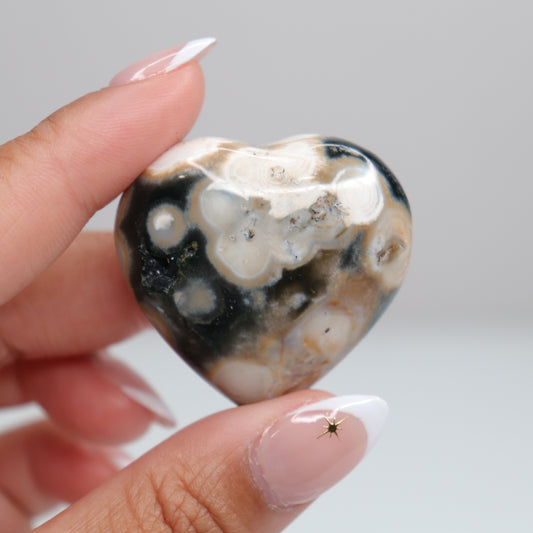 Ocean Jasper Heart | 6