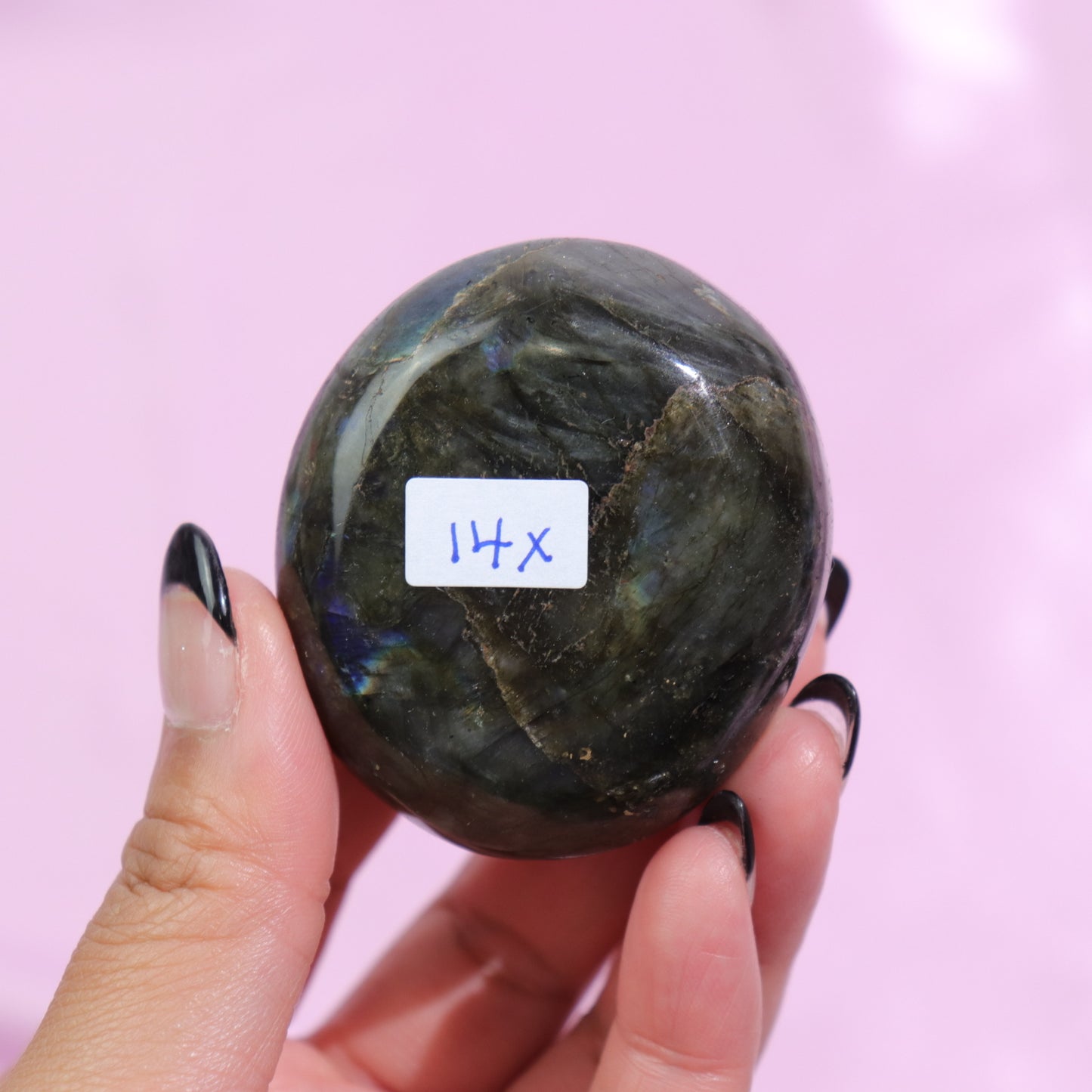 Labradorite Palm Stone | 11