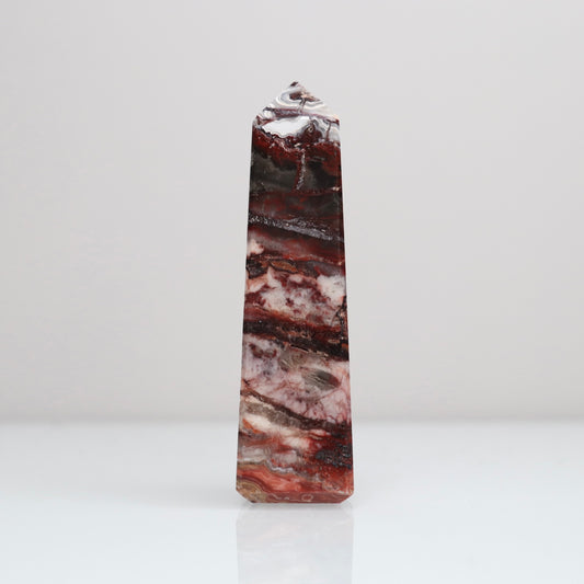 Mexican Lace Agate Tower 122