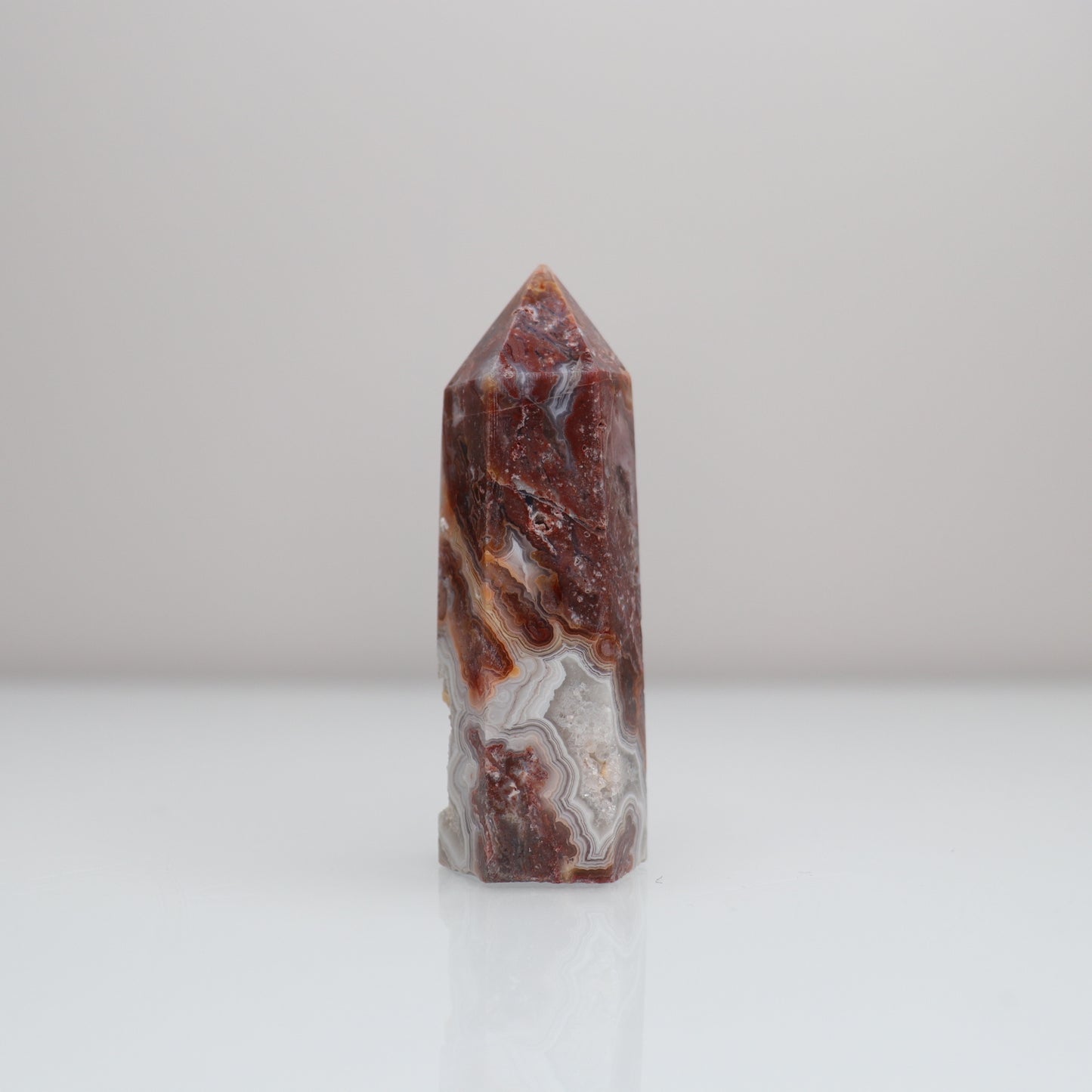 Crazy Lace Agate Tower 11*