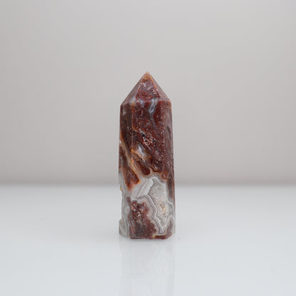 Crazy Lace Agate Tower 11*