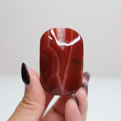 Carnelian Palm Stone | 128