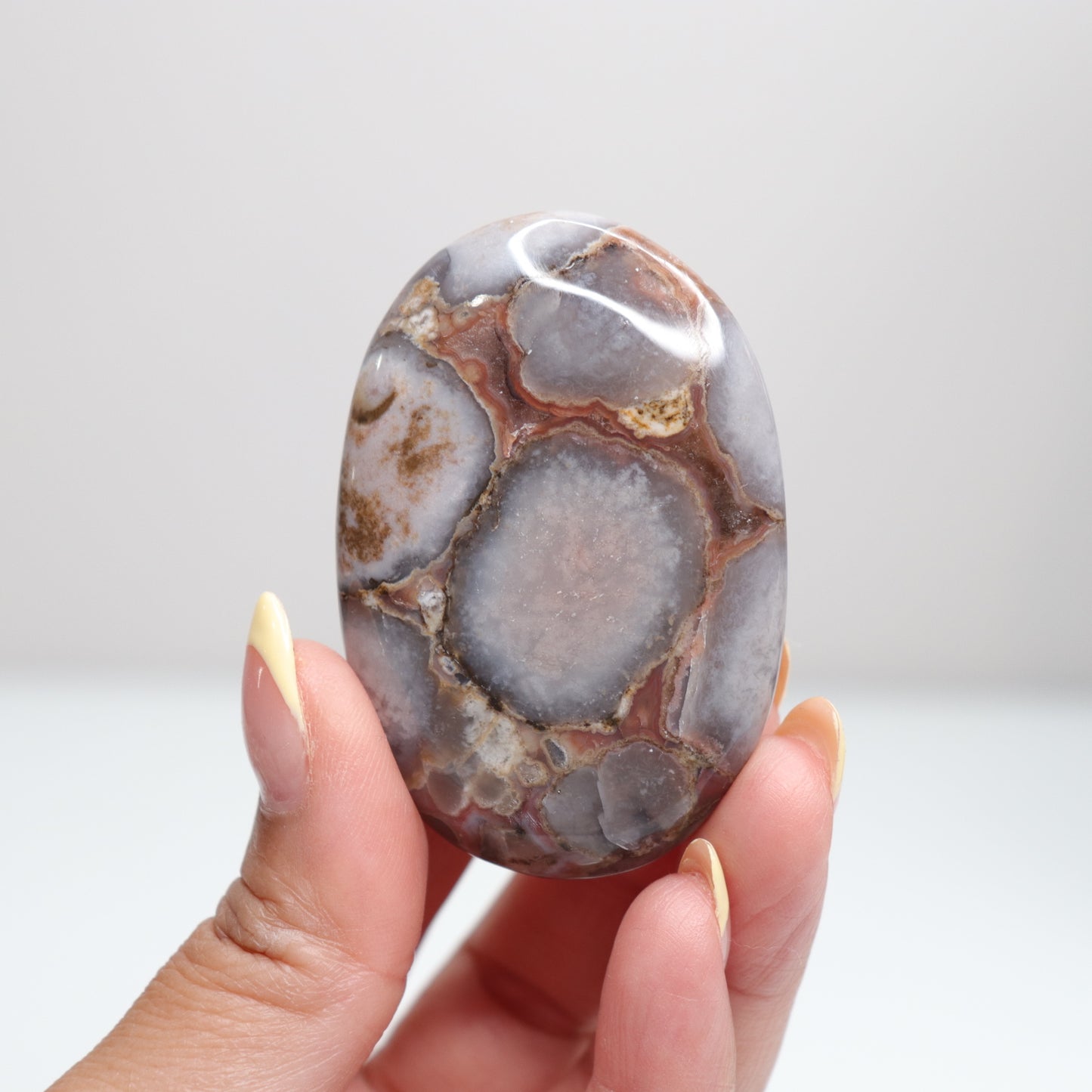 Cobra Jasper Palm Stone 16