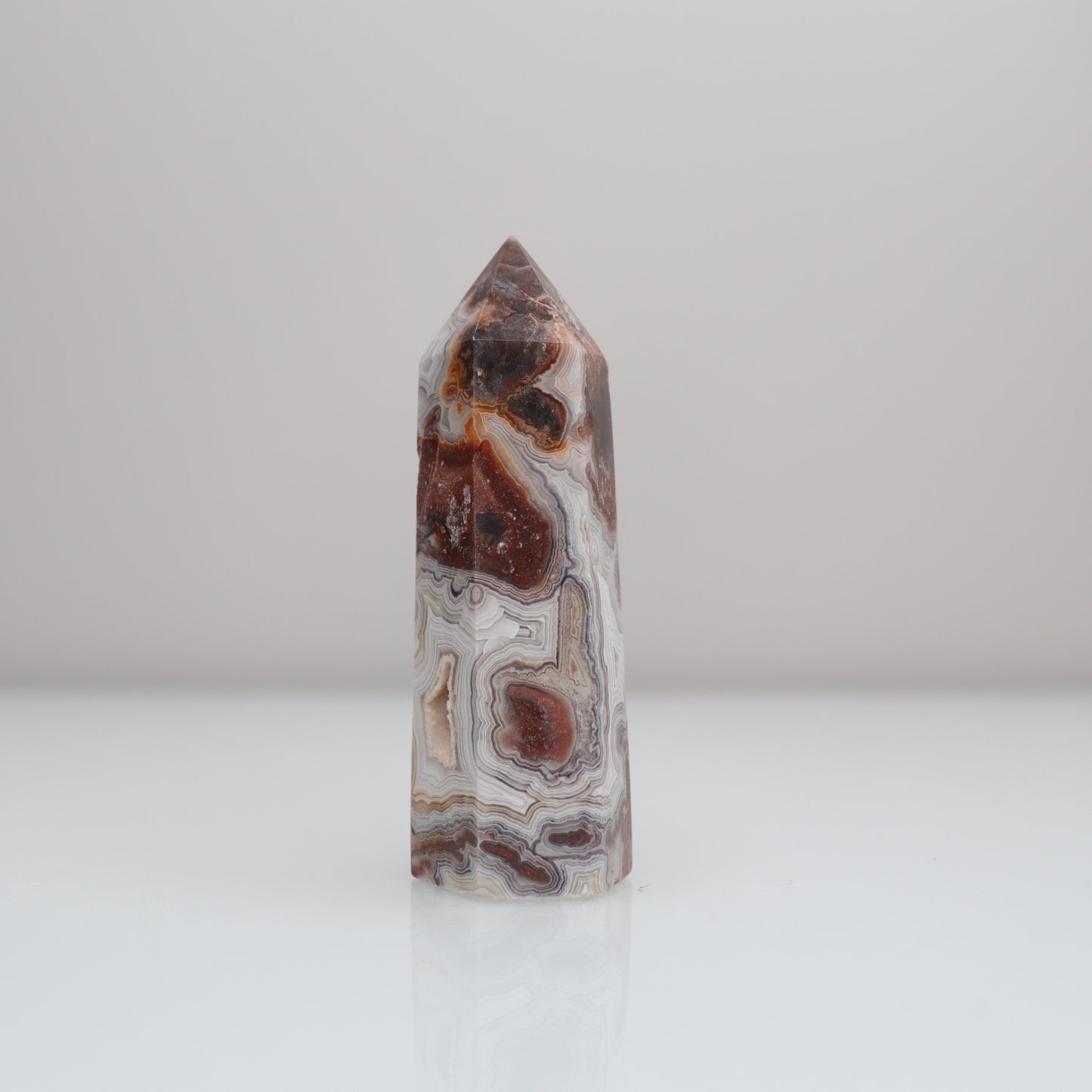 Crazy Lace Agate Tower 10