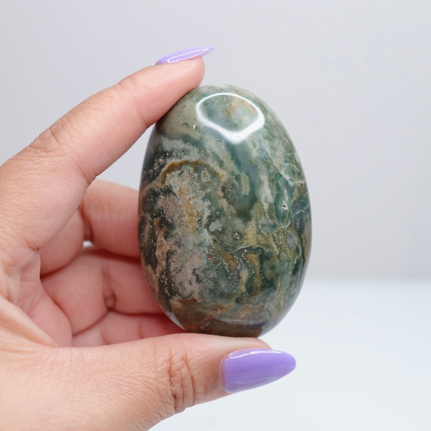 Ocean Jasper Palm Stone | 29
