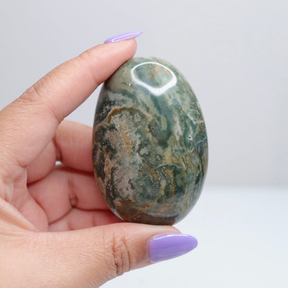 Ocean Jasper Palm Stone | 29