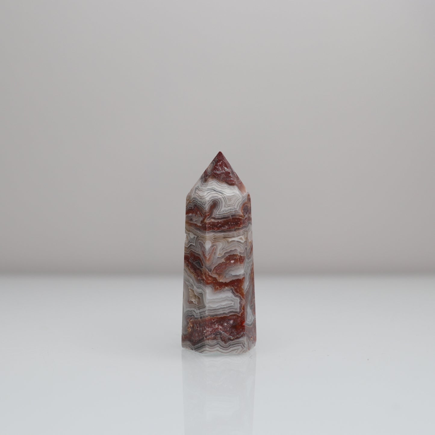 Crazy Lace Agate Tower 19