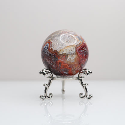 Mexican Lace Agate Sphere | 12