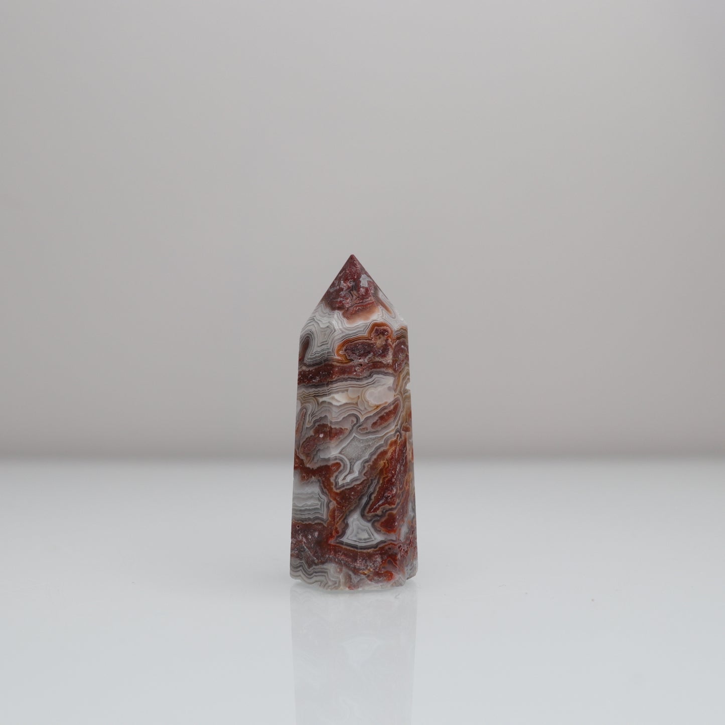 Crazy Lace Agate Tower 19