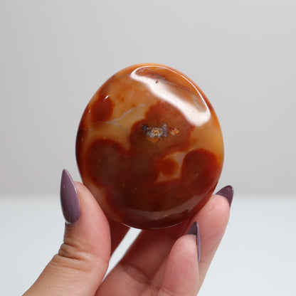 Carnelian Palm Stone 4