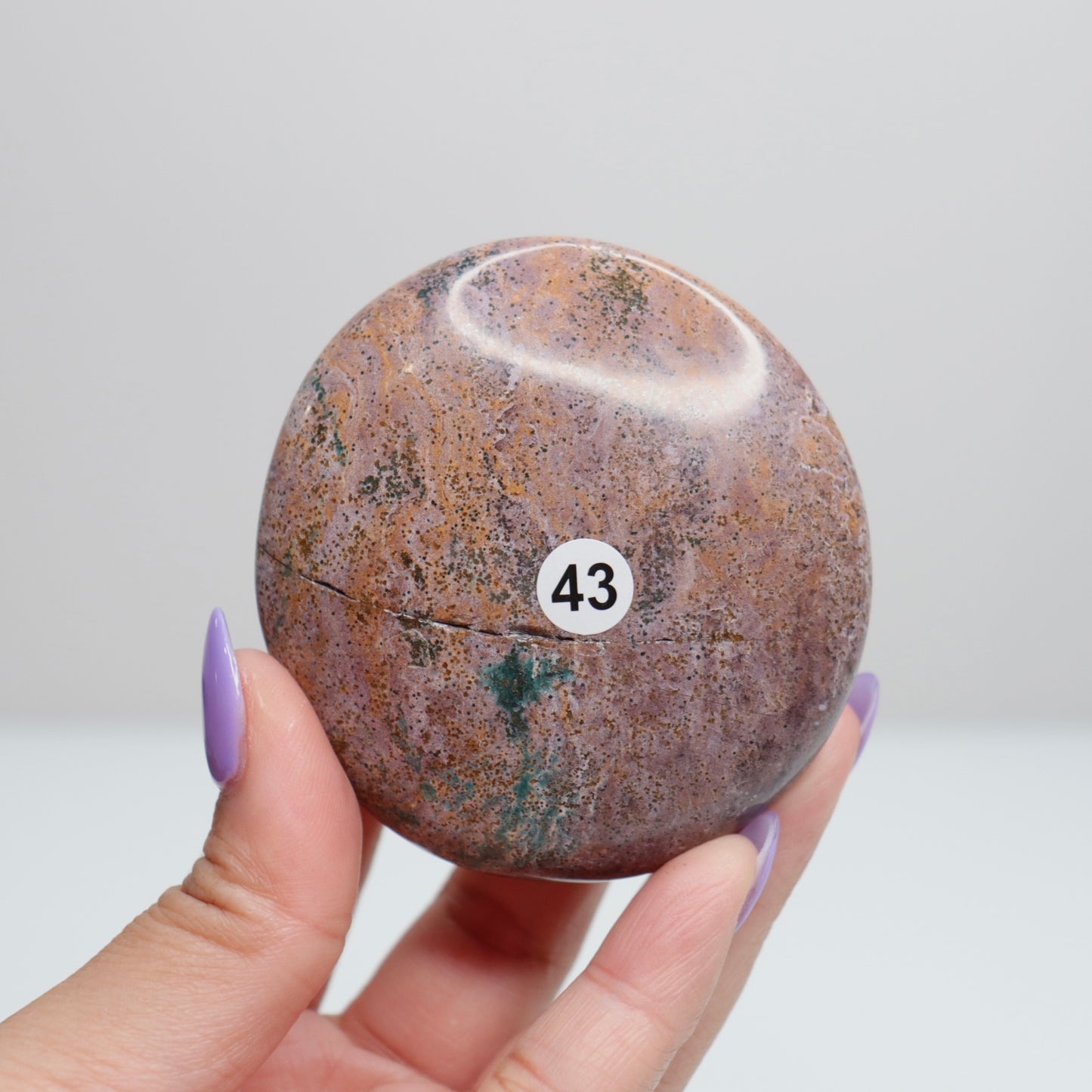 Ocean Jasper Palm Stone | 43