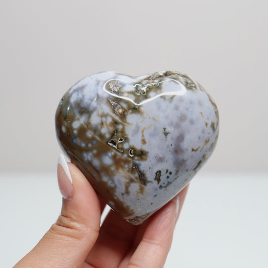 Ocean Jasper Heart | 5