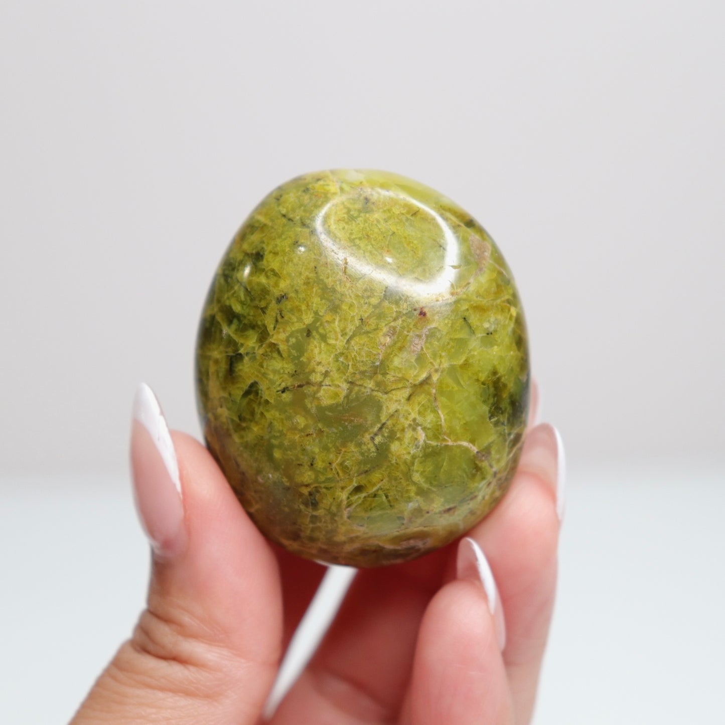 Green Opal Palm Stone 46