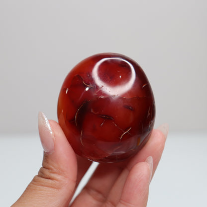 Carnelian Palm Stone 91