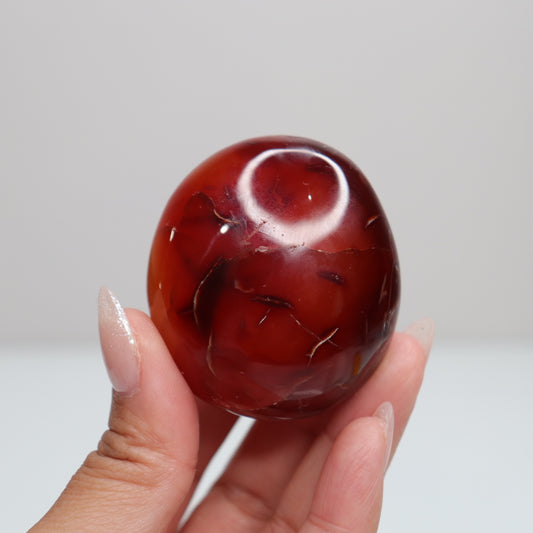 Carnelian Palm Stone 91