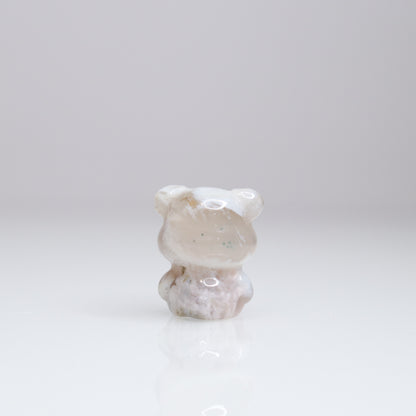 Flower Agate Mini Bear | 13