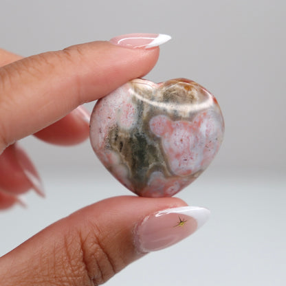 Ocean Jasper Heart A