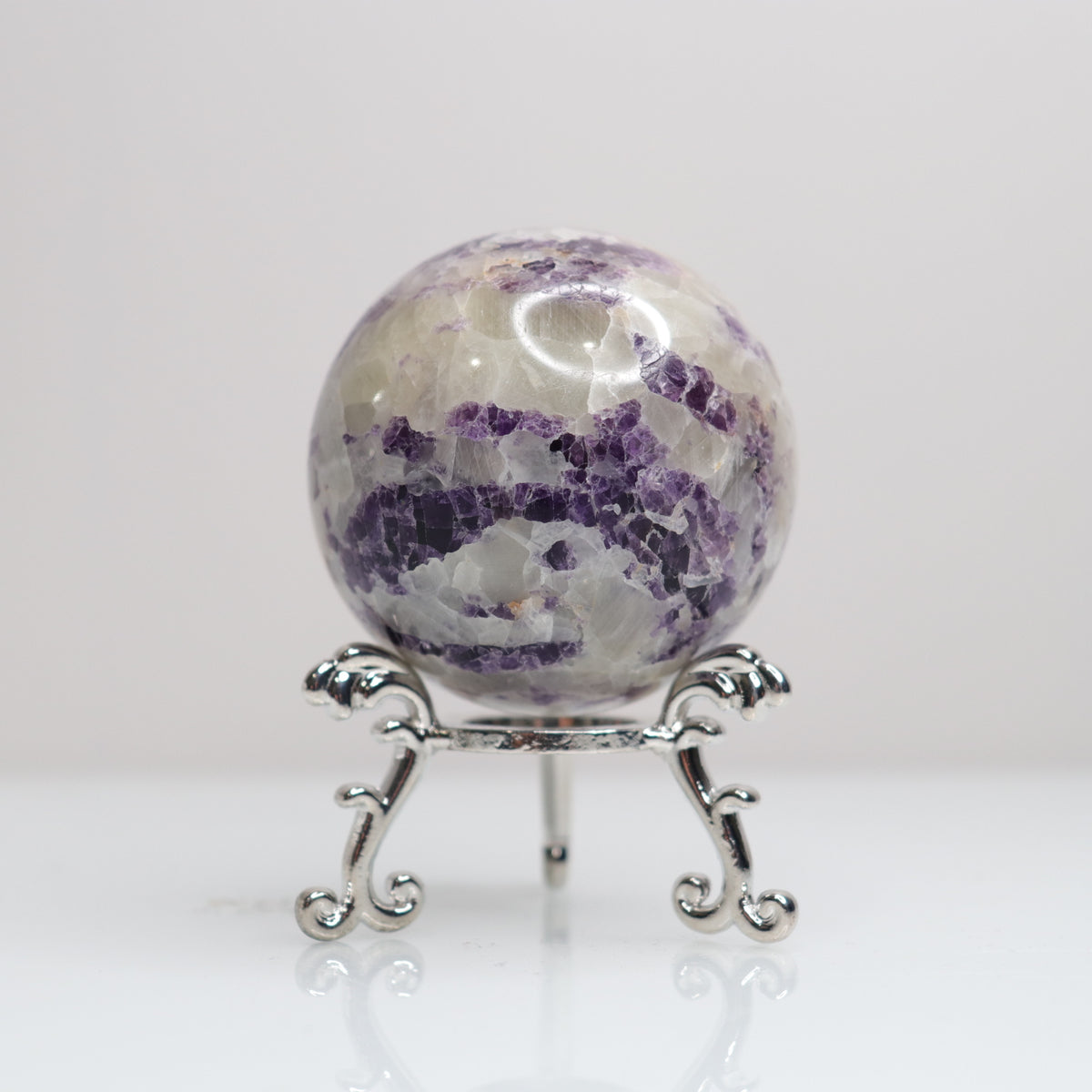Fluorite & Calcite Sphere 1